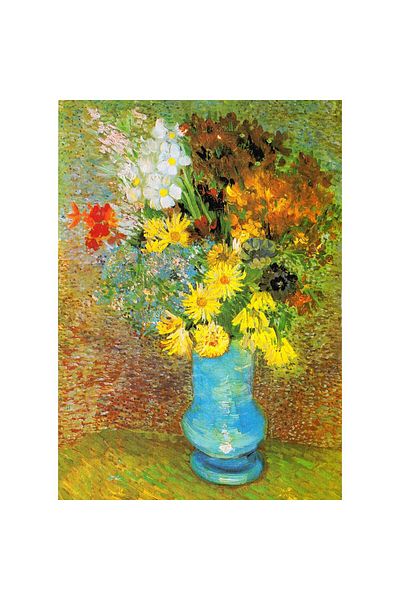 Enjoy Puzzle 1000 pieces Enjoy - Vincent Van Gogh: Vase with Daisies and Anemones