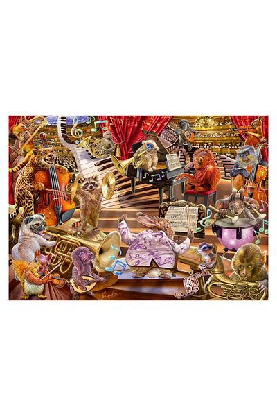 Schmidt Schmidt Puzzle - Steve Sundram: Music Mania, 1000 pieces
