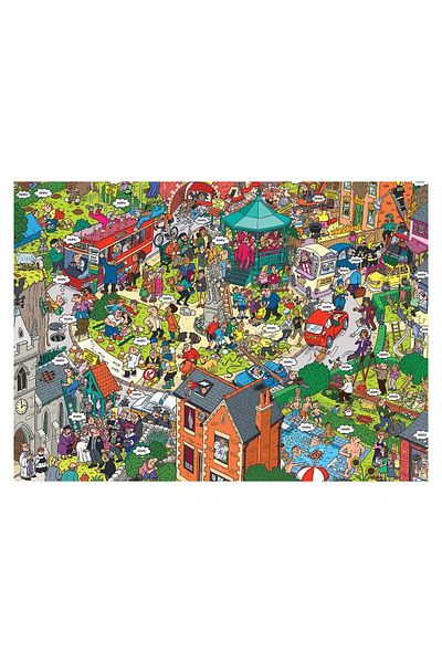 Eurographics Puzzle 500 pieces XXL - Martin Berry: What Could Go Wrong?