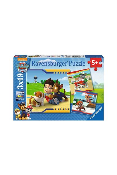 RAVENSBURGER Ravensburger Puzzle - Paw Patrol, 3x49 pieces