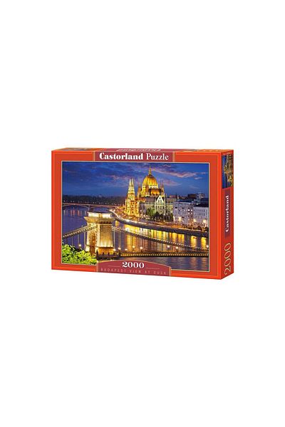 Castorland Puzzle Castorland - Budapest View at Dusk, 2000 pieces