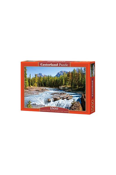 Castorland Puzzle Castorland - Athabasca River, Jasper National Park Canada, 1500 pieces