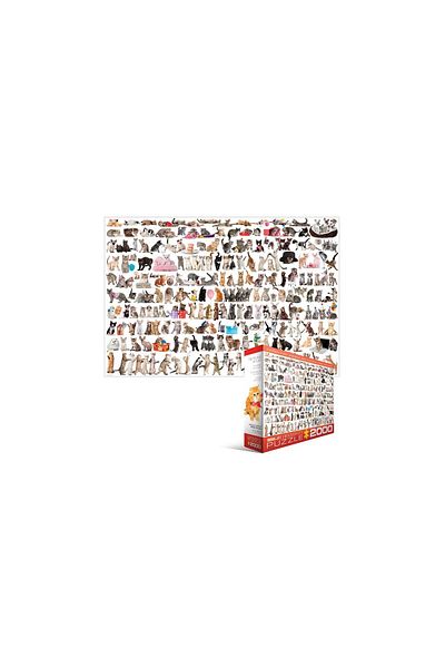 Eurographics Eurographics Puzzle - Cat, 2000 pieces