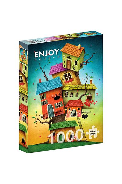 Enjoy Puzzle 1000 pieces ENJOY - Fairy Tale Houses