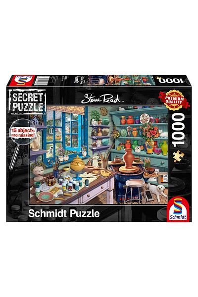 Schmidt Puzzle Schmidt - Steve Read: Artist Studio, 1000 pieces