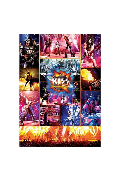 Eurographics Puzzle Eurographics - KISS The Hottest Show on Earth, 1000 pieces