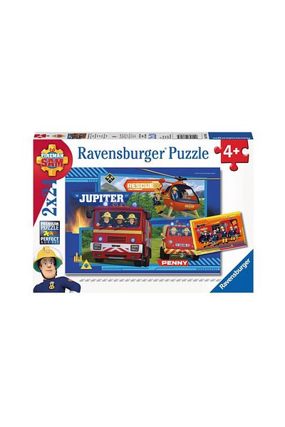 RAVENSBURGER Ravensburger Puzzle - Fireman Sam, 2x24 pieces
