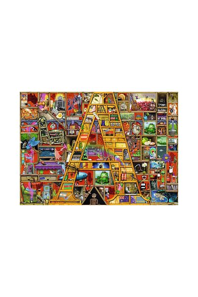 RAVENSBURGER Ravensburger Puzzle - A, 1000 pieces