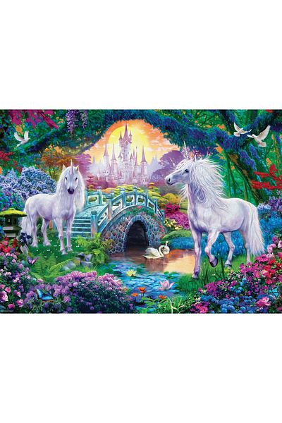 Eurographics Puzzle Eurographics - Unicorn Fairy Land, 500 pieces XXL