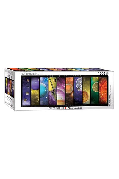 Eurographics Eurographics panoramic puzzle - The Solar System, 1000 pieces