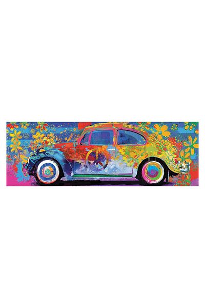 Eurographics Eurographics panoramic puzzle - VW Beetle - Splash Pano, 1000 pieces