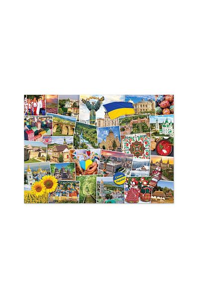 Eurographics Puzzle 1000 pieces Eurographics - Ukraine