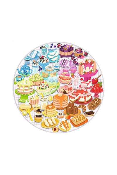 RAVENSBURGER Puzzle 500 pieces Ravensburger - Desert Circle