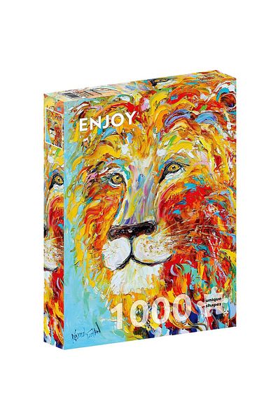 Enjoy Puzzle 1000 pieces Enjoy - Colorful Lion