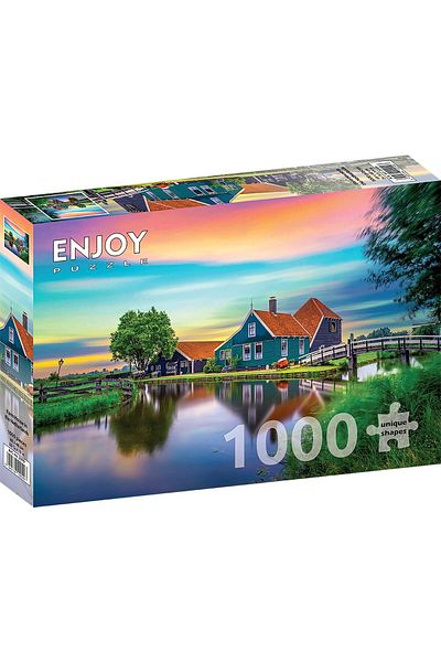 Enjoy Puzzle 1000 pieces ENJOY - Farm House in the Netherlands