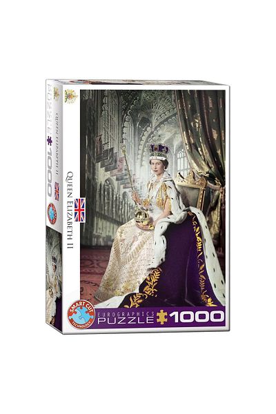 Eurographics Puzzle Eurographics - Queen Elizabeth II, 1000 pieces