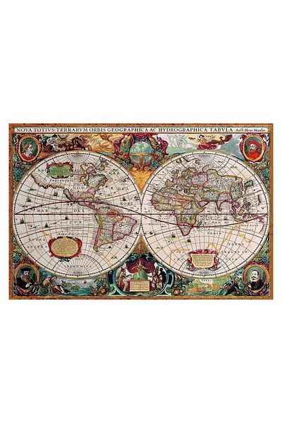 Eurographics Puzzle Eurographics - Antique World Map, 2000 pieces