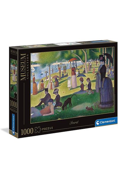 CLEMENTONI Puzzle 1000 pieces Clementoni - Georges Seurat: A Sunday Afternoon on the Island of La Grande Jatte