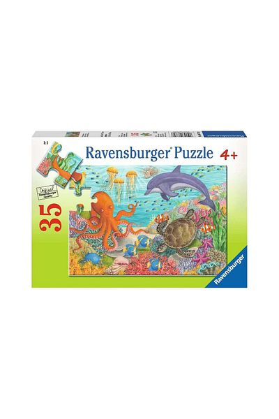 RAVENSBURGER Ravensburger Puzzle - Ocean Animals, 35 pieces