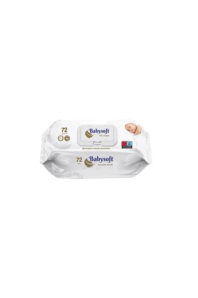 Babysoft SET 12 x Șervețele Umede Baby Soft Premium – 72 buc/pachet