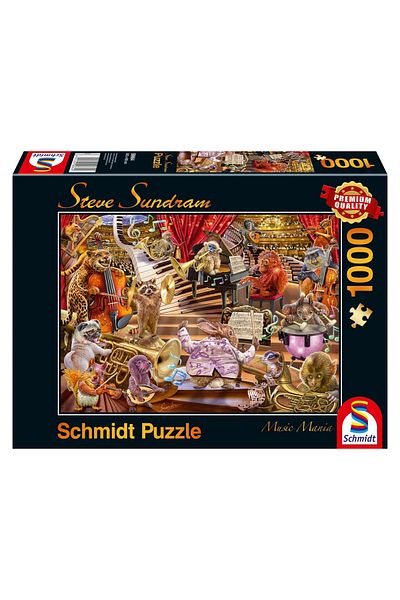 Schmidt Schmidt Puzzle - Steve Sundram: Music Mania, 1000 pieces