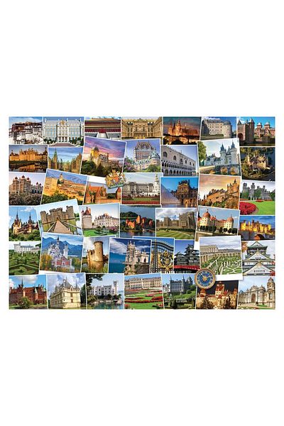 Eurographics Puzzle Eurographics - Globetrotter - Castles and Palaces, 1000 pieces