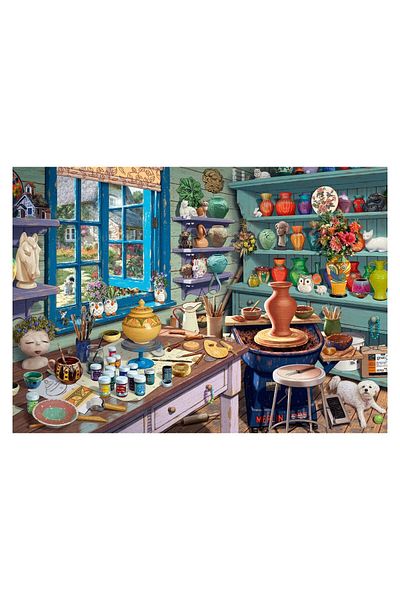 Schmidt Puzzle Schmidt - Steve Read: Artist Studio, 1000 pieces