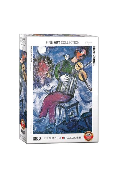 Eurographics Puzzle Eurographics - Marc Chagall: The Blue Violinist, 1000 pieces