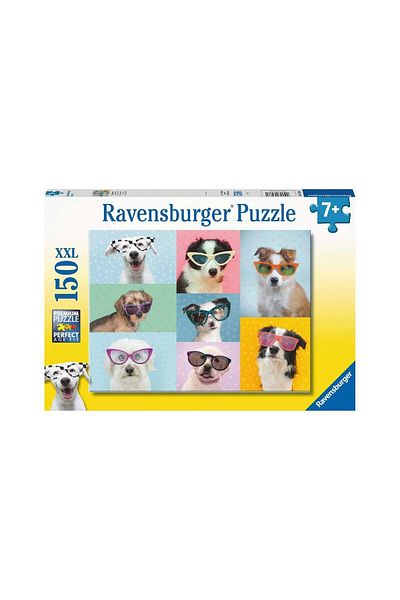 RAVENSBURGER Puzzle 150 pieces Ravensburger - Funny Dogs