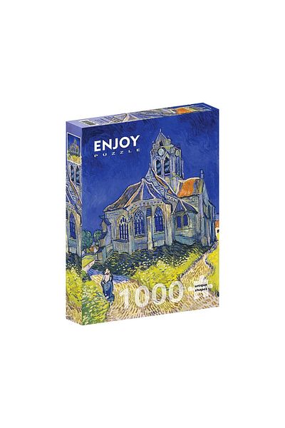 Enjoy Puzzle 1000 pieces Enjoy - Vincent Van Gogh: The Church in Auvers-sur-Oise