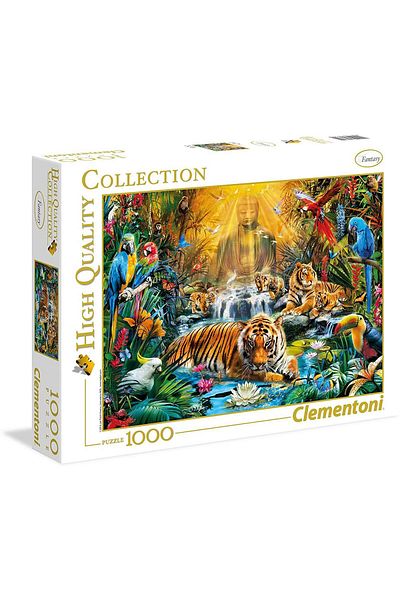 CLEMENTONI Puzzle Clementoni - Mysterious Tiger, 1000 pieces