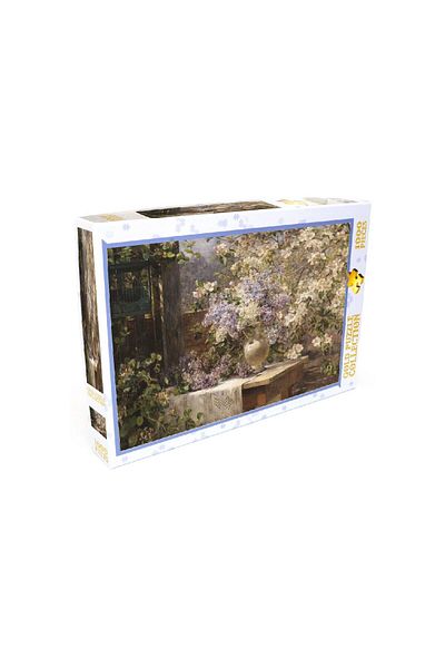 Gold Puzzle Puzzle Gold Puzzle - Marie Egner: In the Blossoming Bower, 1000 pieces