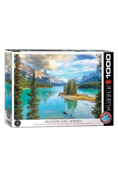 Eurographics Puzzle Eurographics - Maligne Lake Alberta, 1000 pieces