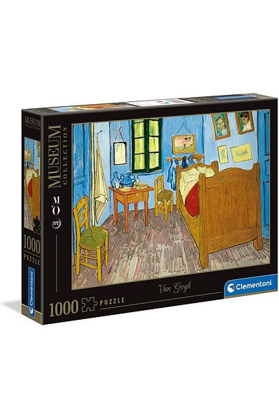 CLEMENTONI 1000-Piece Puzzle - Vincent Van Gogh: The Chamber at Arles