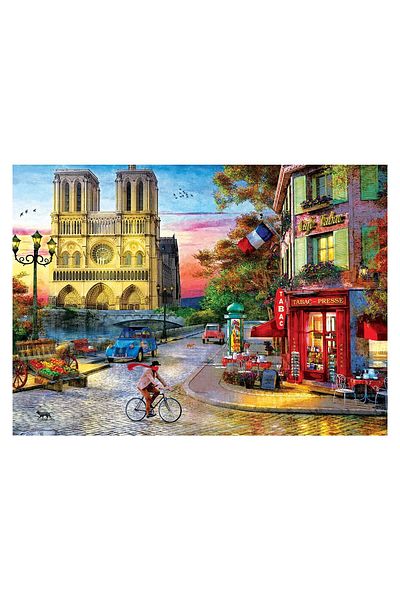 Eurographics Puzzle Eurographics - Dominic Davison: Notre Dame by Dominic Davison, 1000 pieces