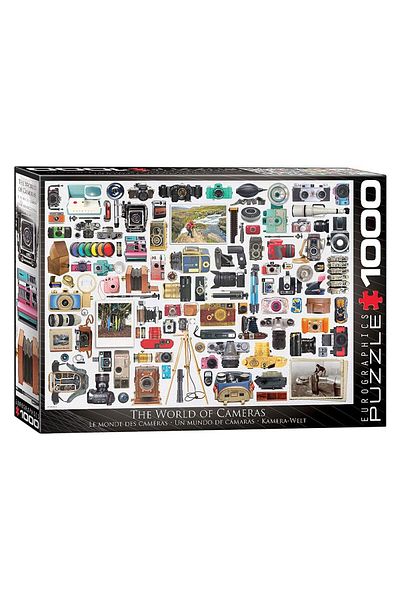 Eurographics Puzzle 1000 pieces Eurographics - World of Cameras