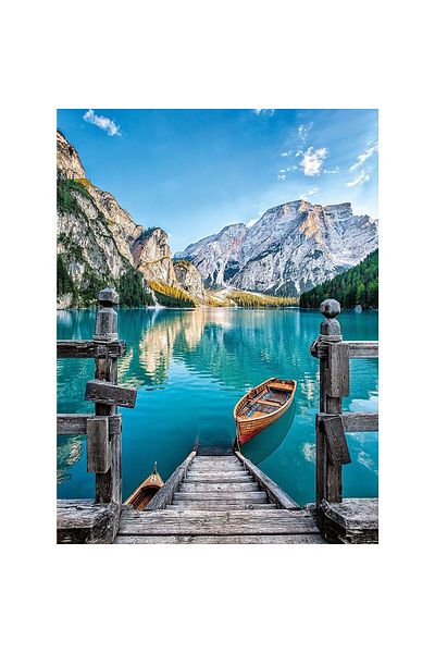 CLEMENTONI Puzzle Clementoni - Lake Braies, 500 pieces
