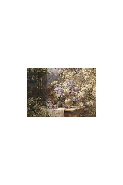Gold Puzzle Puzzle Gold Puzzle - Marie Egner: In the Blossoming Bower, 1000 pieces