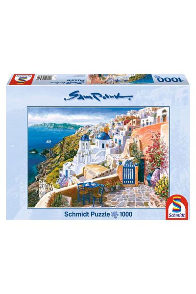 Schmidt Schmidt Puzzle - Sam Park: View of Santorini, 1000 pieces