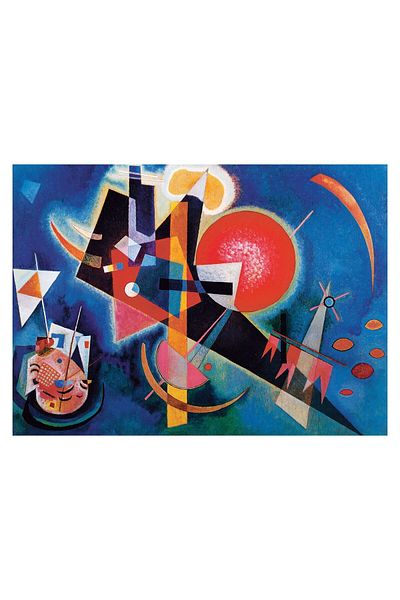 Eurographics Puzzle Eurographics - Vassily Kandinsky: In Blue, 1000 pieces
