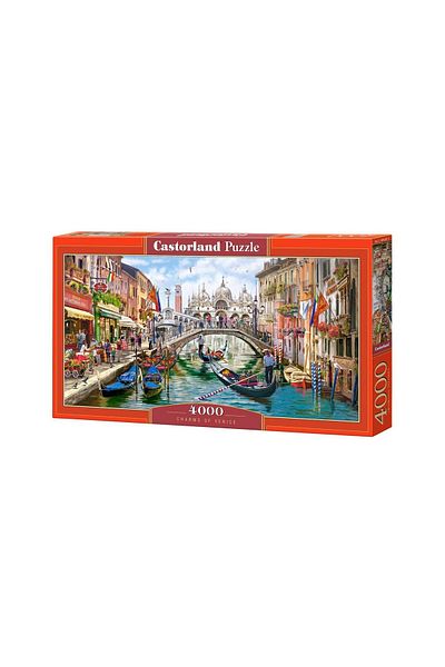 Castorland Panoramic puzzle Castorland - Charms of Venise, 4000 pieces
