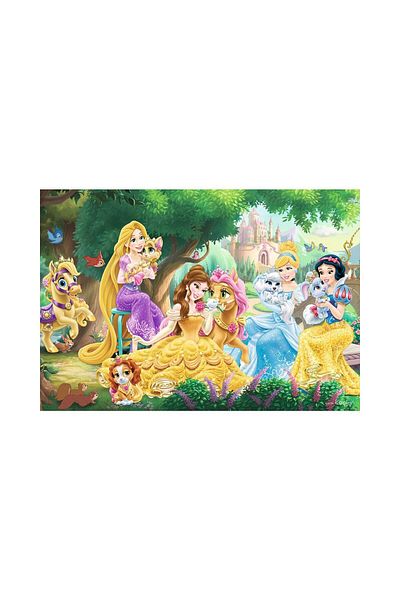 RAVENSBURGER Puzzle Ravensburger - Palace Pets, 2x24 pieces