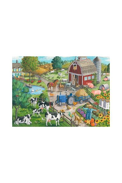 RAVENSBURGER Ravensburger Puzzle - Farm, 60 pieces