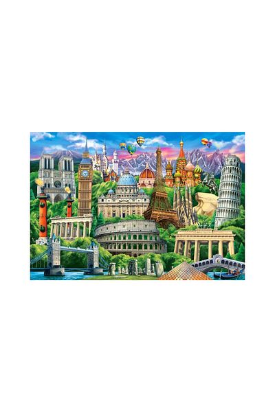 Castorland Puzzle 1000 pieces Castorland - Famous Landmarks