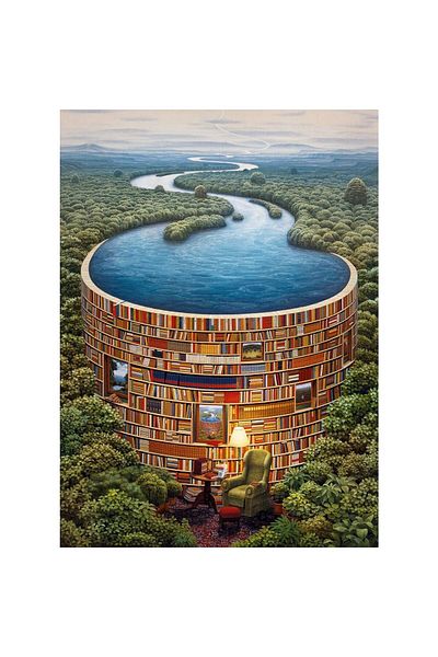 CLEMENTONI Clementoni 1000 piece puzzle - Bibliodame