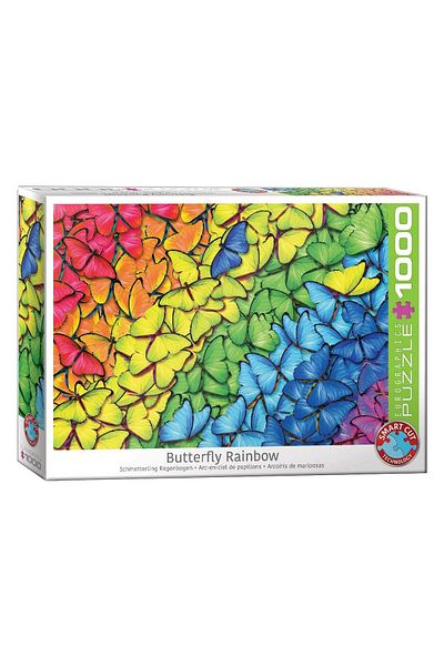 Eurographics Puzzle Eurographics - Butterfly Rainbow, 1000 pieces
