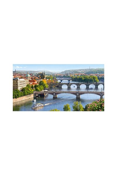 Castorland Puzzle Castorland - Vltava Bridges in Prague, 4000 pieces