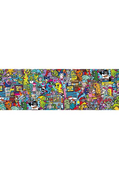 CLEMENTONI Clementoni panoramic puzzle - Tokidoki, 1000 pieces