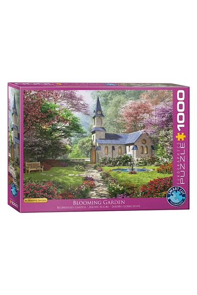 Eurographics Puzzle Eurographics - Dominic Davison: Blooming Garden, 1000 pieces