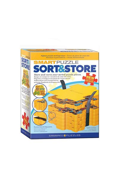 Eurographics Puzzle Eurographics - Sort & Store - Puzzles Intelligent Organiseren, 6 pieces